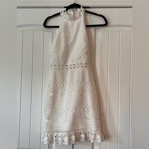 Revolve White Lace Dress